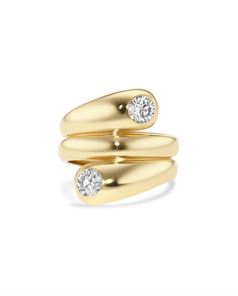 Diamond Ring in 14K Gold | Lewi Ring - Betsy Neimark Lewis Fine Jewelry