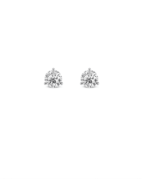 The Franka Round Diamond Studs - Betsy Neimark Lewis Fine Jewelry