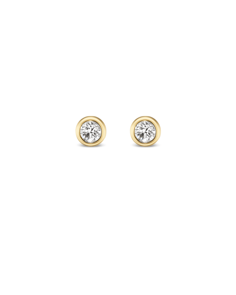 The Nomi Round Diamond Studs - Betsy Neimark Lewis Fine Jewelry